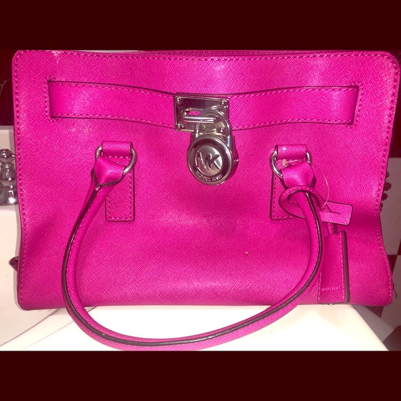 Michael Kors Rose Pink Bag - Picture 1 of 6